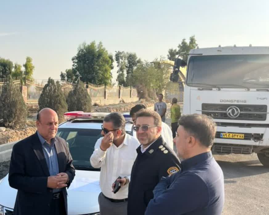 بازدید فرماندار اسلامشهر از آرامستان دارالسلام