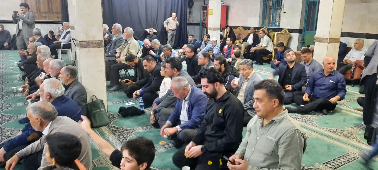 برپایی میز خدمت در مسجد جامع حضرت امام حسین(ع) شهرک سعیدیه اسلامشهر