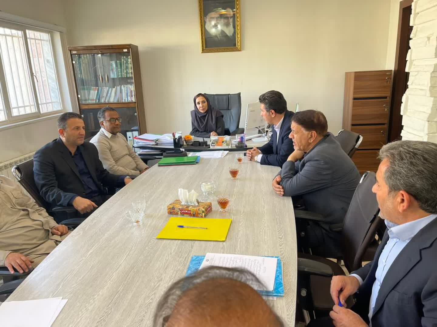 بررسی وضعیت گود شهید بروجردی با حضور اداره حفاظت محیط‌زیست و سازمان مدیریت پسماند