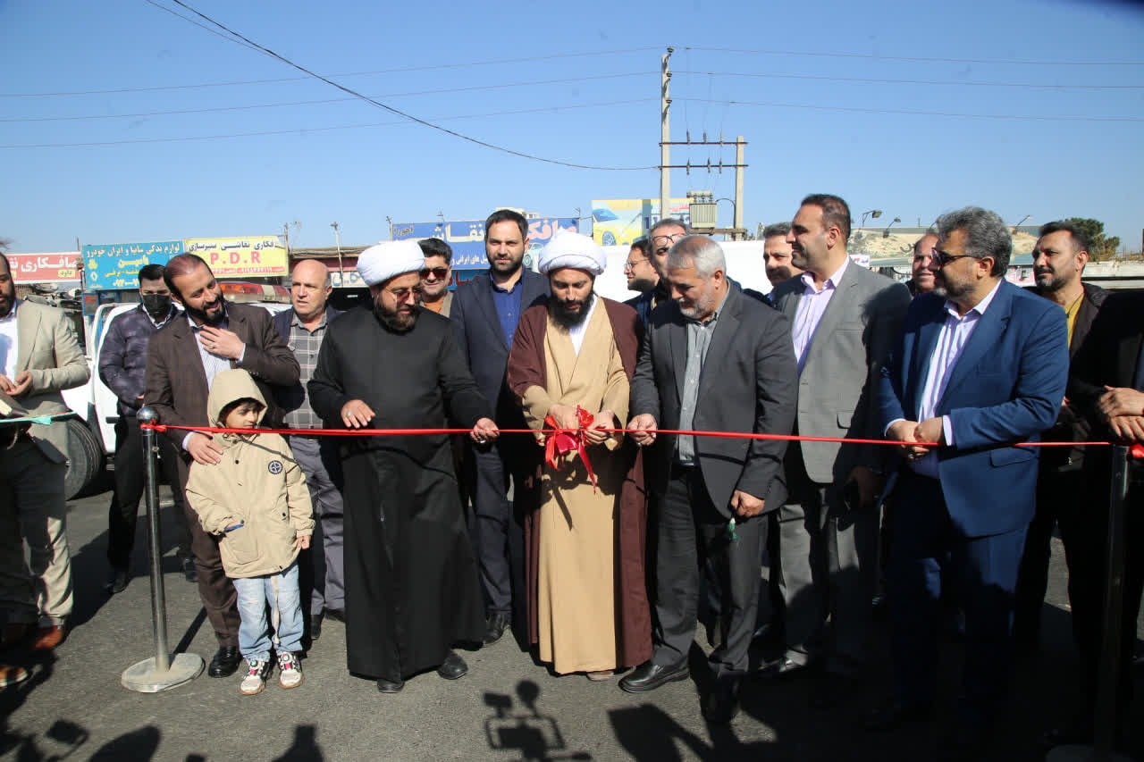 اجرای دوربرگردان همسطح در کمربندی الغدیر و ایجاد دسترسی جدید به شهرک واوان در راستای اجرای طرح "اسلامشهر من"