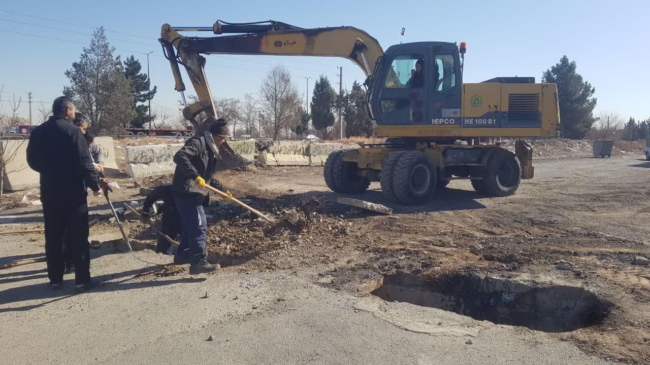 اهم اقدامات امانی خدماتی منطقه دو در روزهای اخیر: