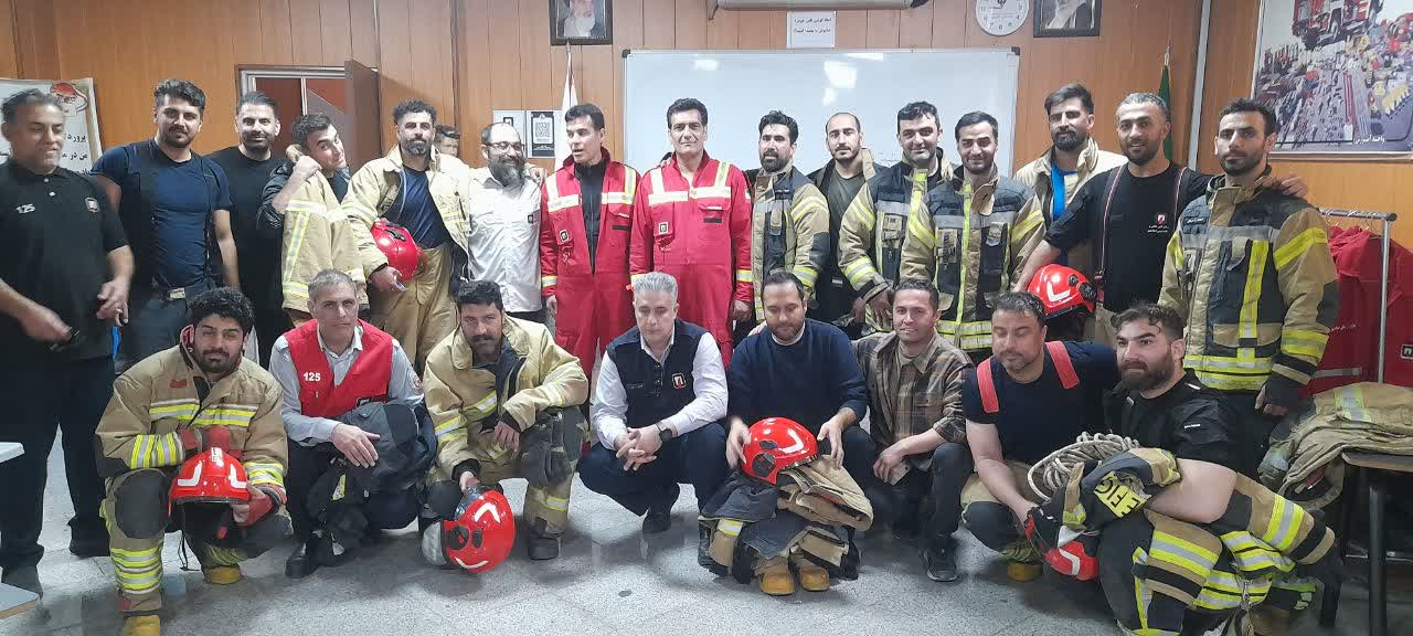برگزاری دوره تئوری و عملی "فرماندهی تیم عملیات " در مرکز تخصصی آتش نشانی استان تهران واحد شهید بیضایی اسلامشهر