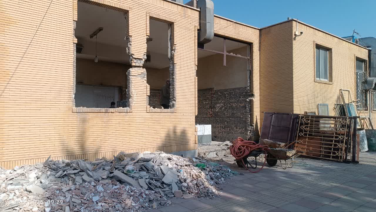 بازسازی و توسعه غسالخانه سازمان دارالسلام اسلامشهر