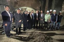 بازدید نماینده مجلس شورای اسلامی از پروژه های فعال شهرداری اسلامشهر