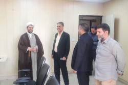 بازدید امام&zwnj; جمعه اسلامشهر از سازمان آتش&zwnj;نشانی و خدمات ایمنی