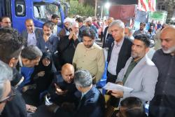 برگزاری میز خدمت مسئولان همزمان با تجمعات مردمی واوان