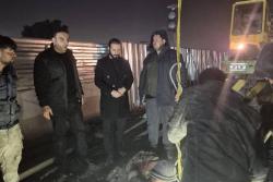 بازدید رییس شورای شهر و شهردار اسلامشهر از پروژه ی زوج برگردان غیر همسطح اتوبان الغدیر