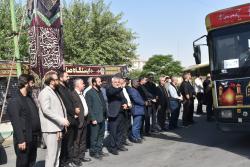 برگزاری مراسم بدرقه زائران اسلامشهری به مرز مهران به همت شهرداری اسلامشهر