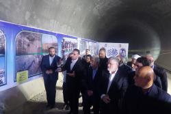 حضور وزیر کشور و استاندار تهران در محل ریل گذاری مترو اسلامشهر