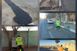 اهم اقدامات عمرانی خدماتی منطقه دو در روزهای اخیر: