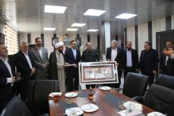 دیدار شهردار و رئیس و اعضای شورای اسلامی شهر با فرمانده و پرسنل نیروی انتظامی اسلامشهر