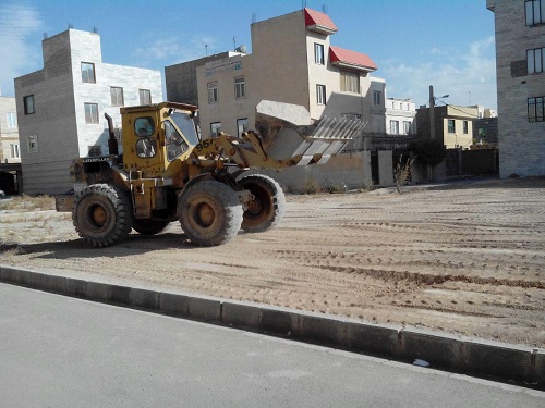 آغاز عملیات احداث پارک آبان در شهرک واوان