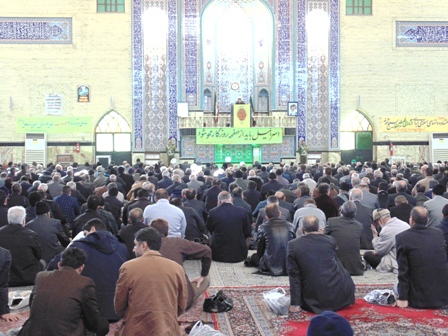 انتقال شهروندان به نمازعبادی و سیاسی جمعه توسط ناوگان اتوبوسرانی سازمان حمل و نقل بار و مسافر