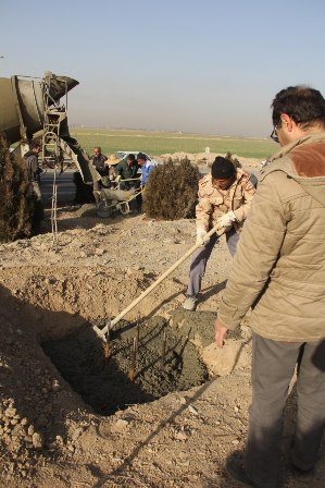 پروژه روشنایی جاده احمد آباد مستوفی