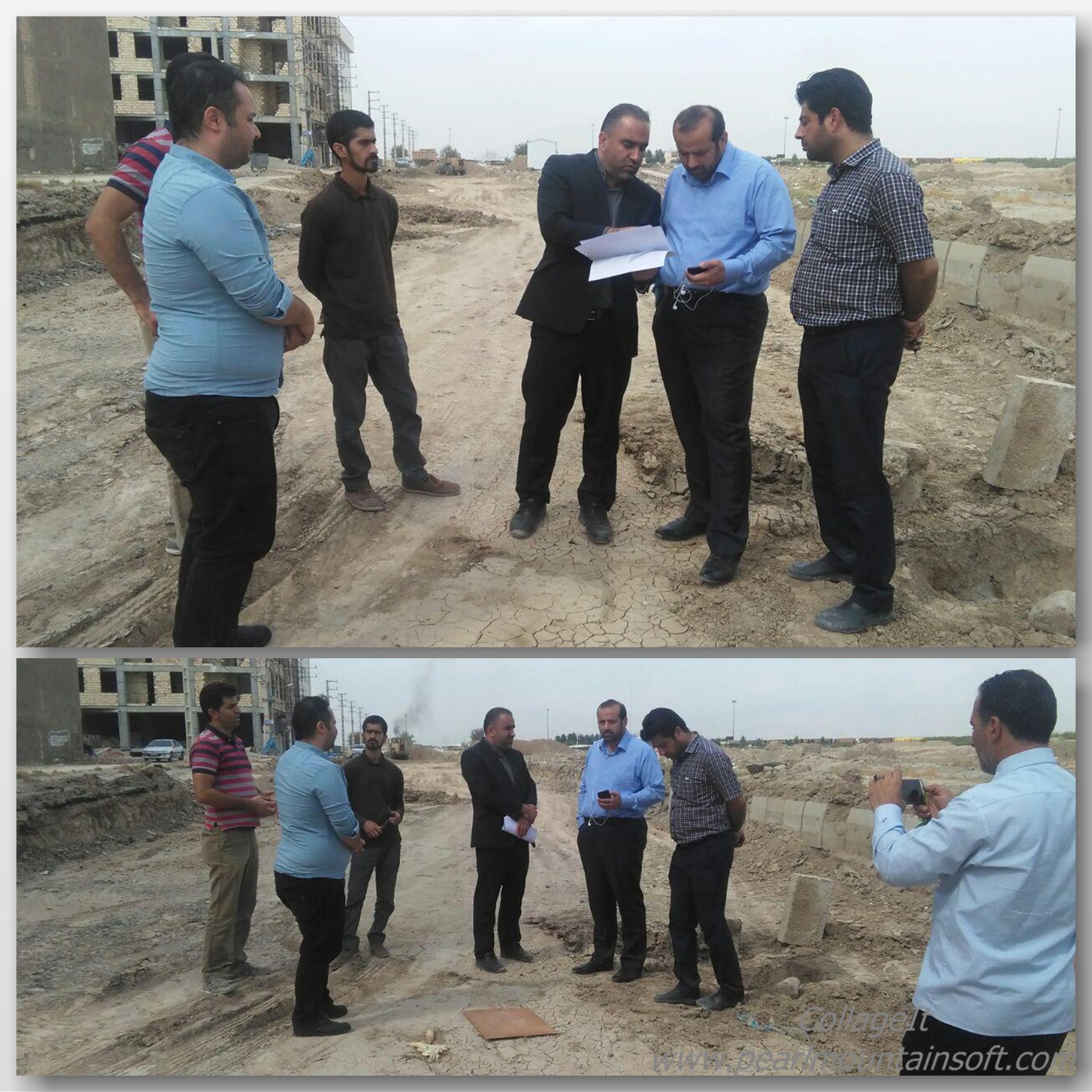 بازدید شهردار اسلامشهر از پروژه های در دست اجرا در سطح منطقه یک