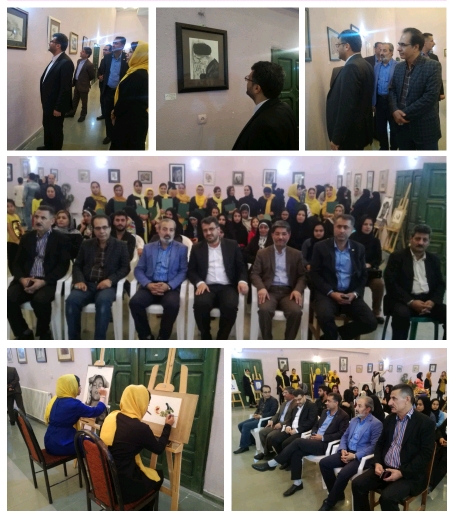 برگزاری نمایشگاه طراحی و نقاشی هنرجویان در فرهنگسرای امام علی(ع)