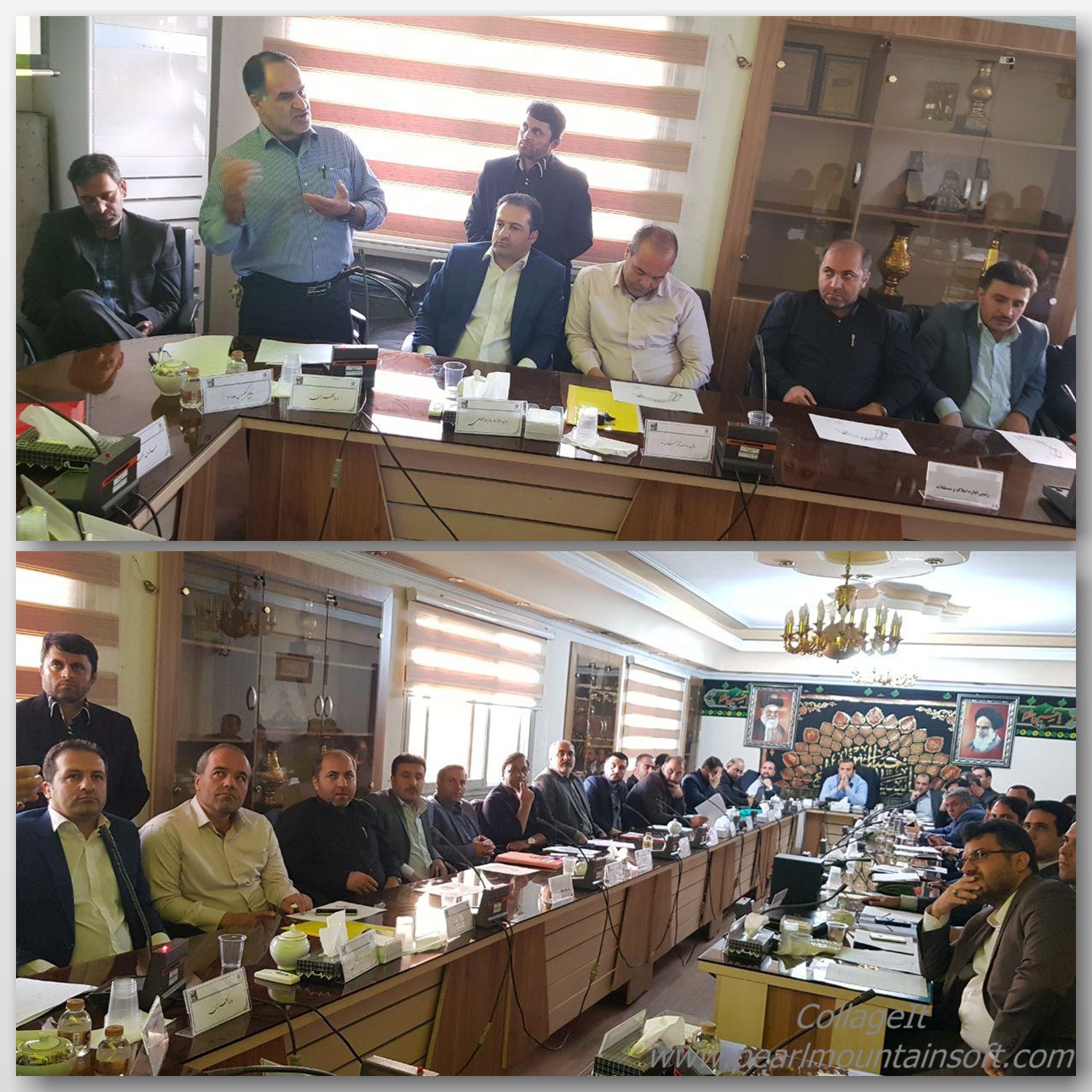 برگزاری مانور دورمیزی ستاد مدیریت بحران در شهرداری اسلامشهر