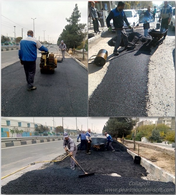 خدمات رسانی به شهروندان توسط اکیپ امانی منطقه یک