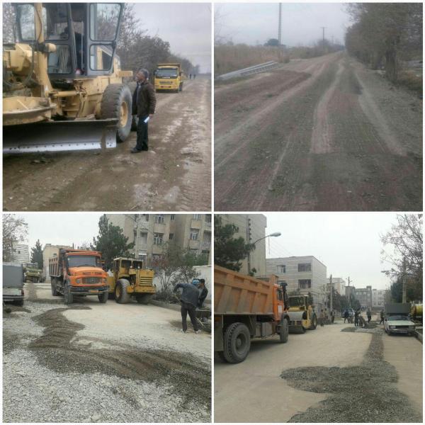 بساط کار عمرانی در منطقه پنج باز شد