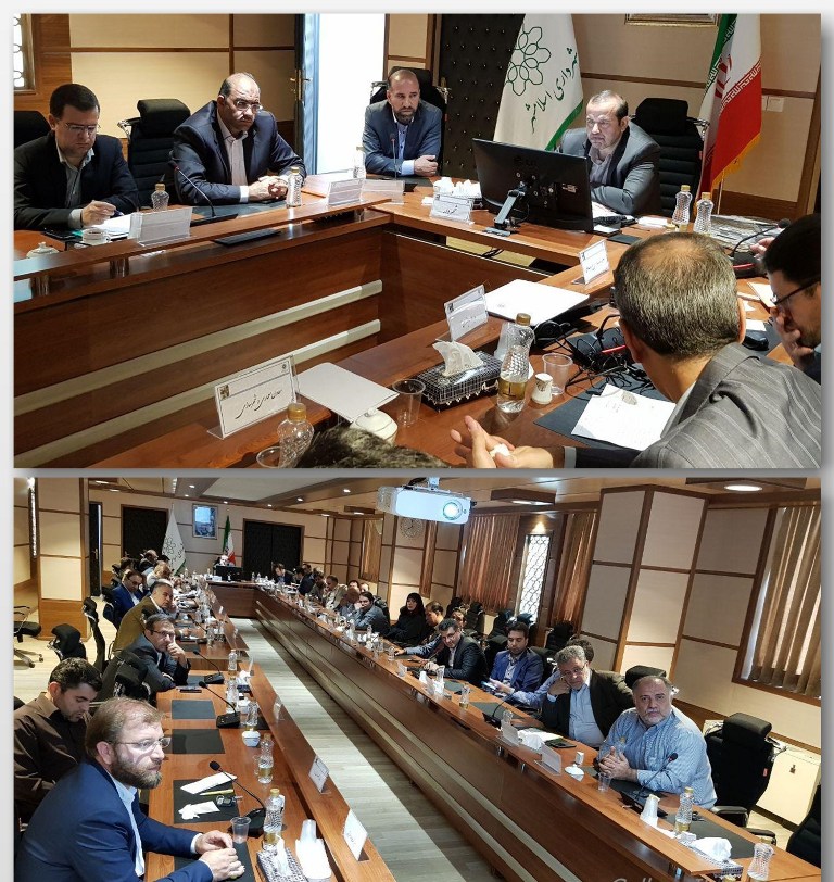 برگزاری جلسه شورای مدیران ارشد شهرداری به ریاست دکتر طلا شهردار اسلامشهر