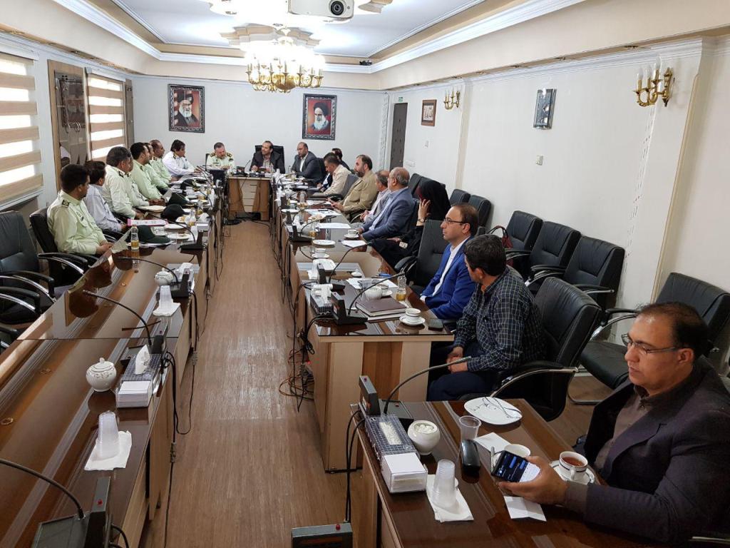 برگزاری جلسه مشترک شهردار با فرماندهی نیروی انتظامی شهرستان اسلامشهر