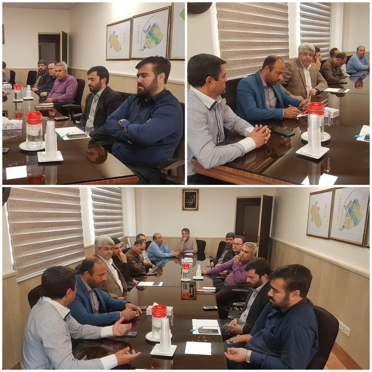 برگزاری اولین جلسه هم اندیشی وهم افزایی مسئولین شهرداری منطقه 6 اسلامشهر