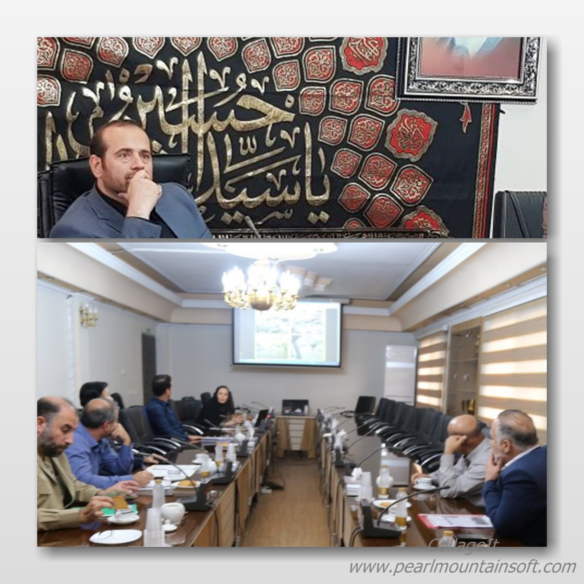 برگزاری جلسه کارگروه ساماندهی تابلوهای صنوف مناطق یک و دو اسلامشهر