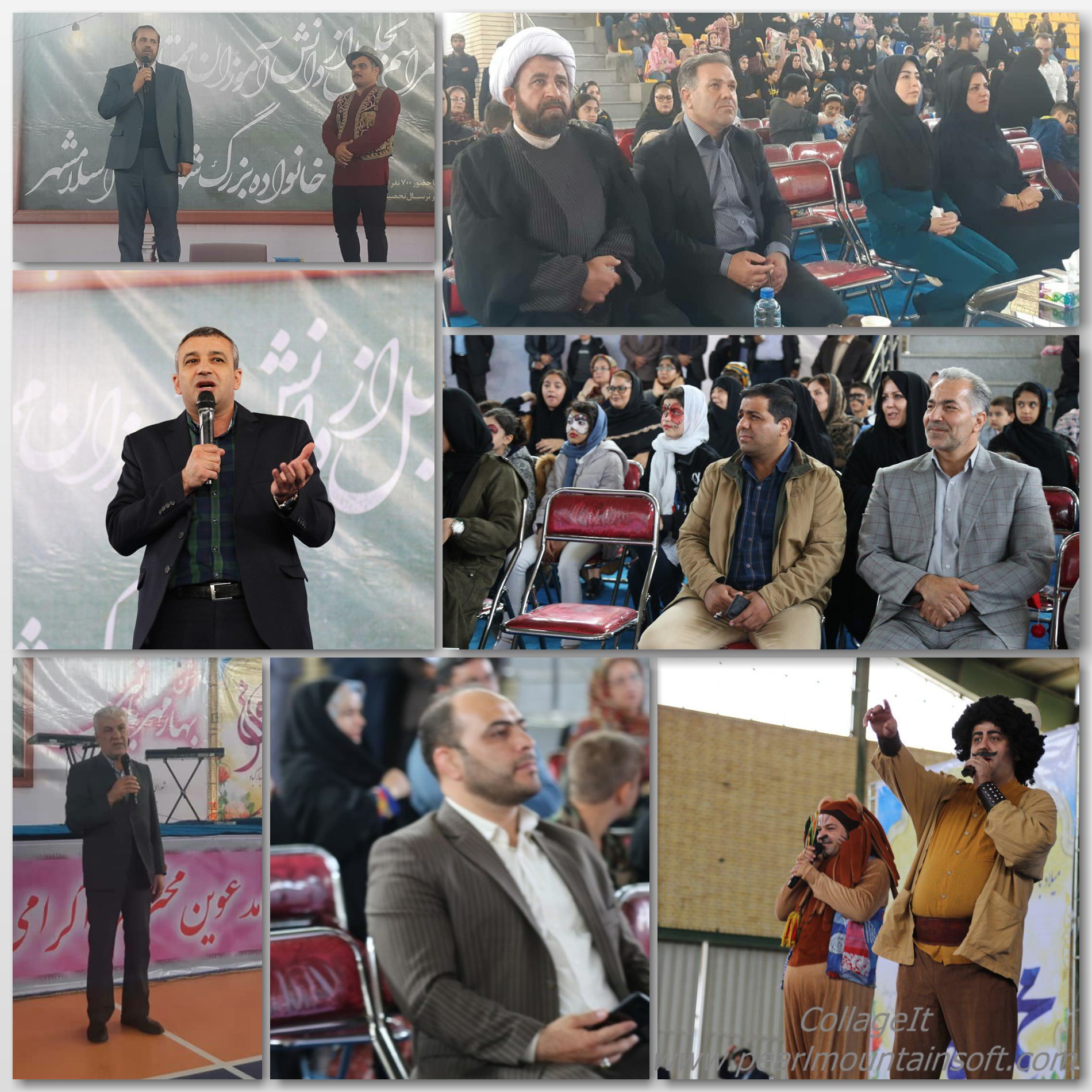 برگزاری جشن میلاد پیامبر اعظم و مراسم تجلیل از فرزندان دانش آموز خانواده بزرگ شهرداری اسلامشهر