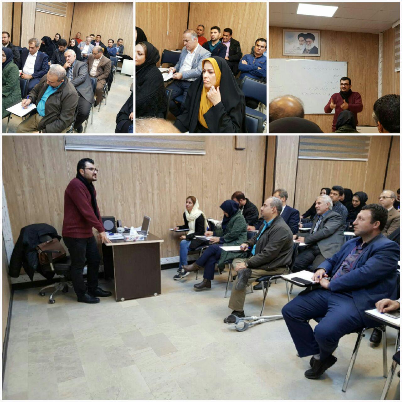 برگزاری  کارگاه آموزشی فنون بیان در شهرداری اسلامشهر