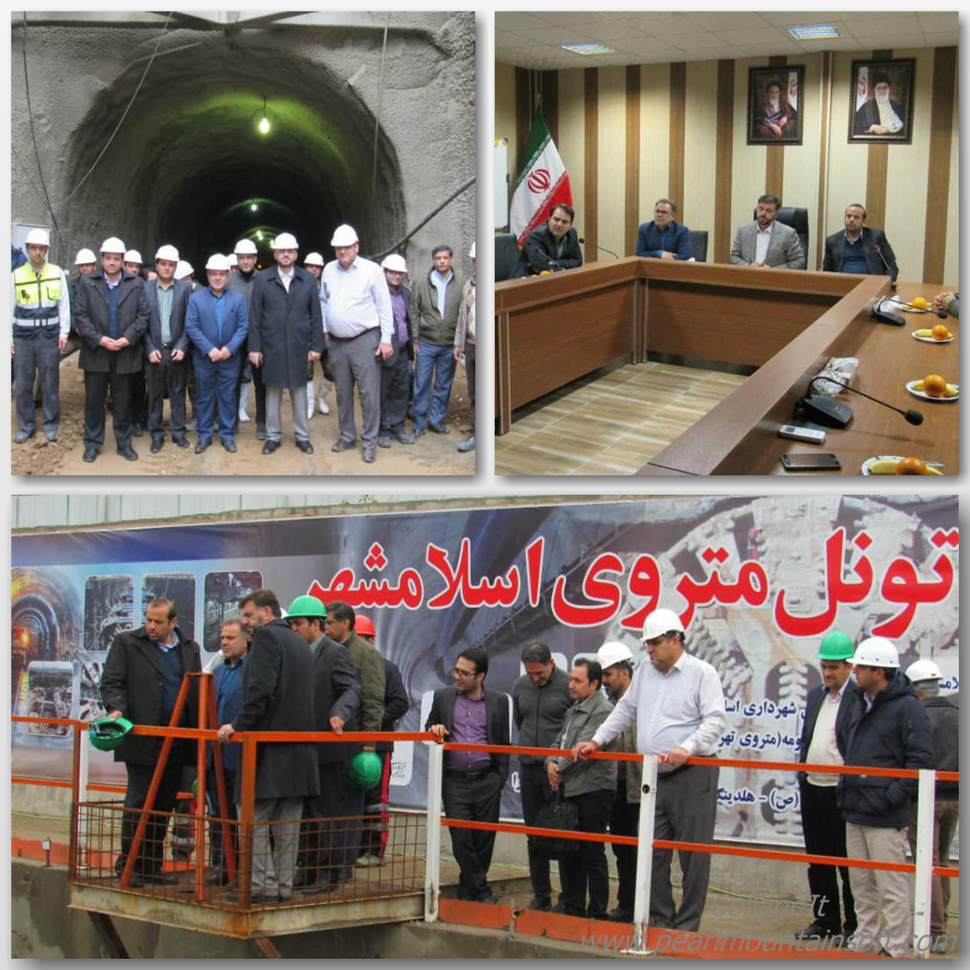 بازدید معاون اقتصادی استانداری تهران از پروژه عظیم مترو اسلامشهر