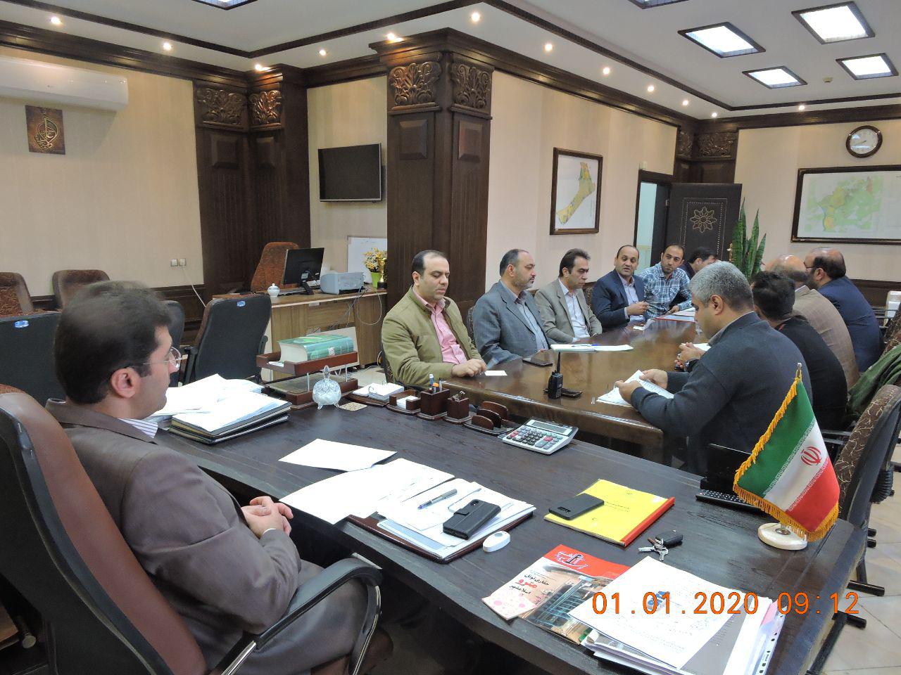 جلسه کمیته درآمدی شهرداری منطقه یک