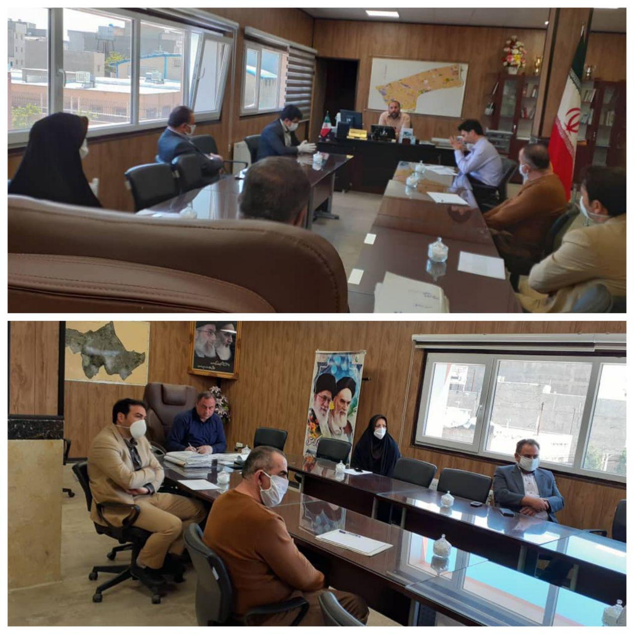 برگزاری جلسه کمیته درآمدی شهرداری منطقه دو اسلامشهر