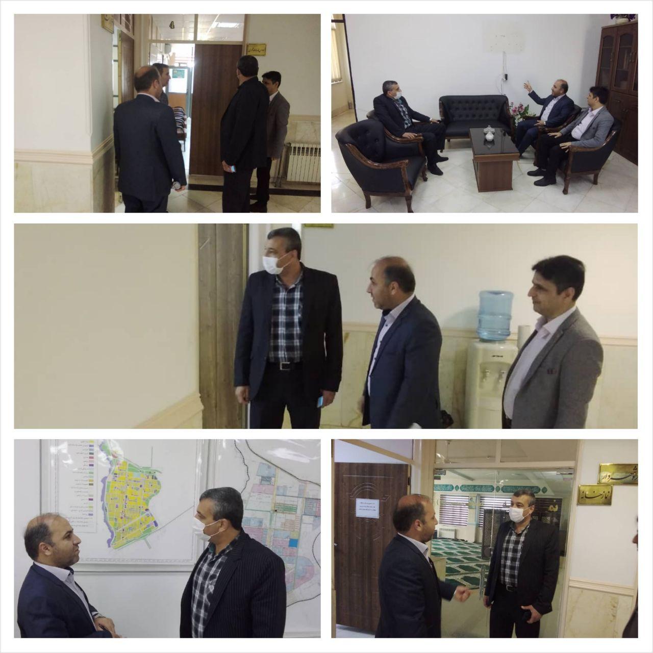 بازدید سرزده رئیس شورای اسلامی شهر از شهرداری منطقه 3
