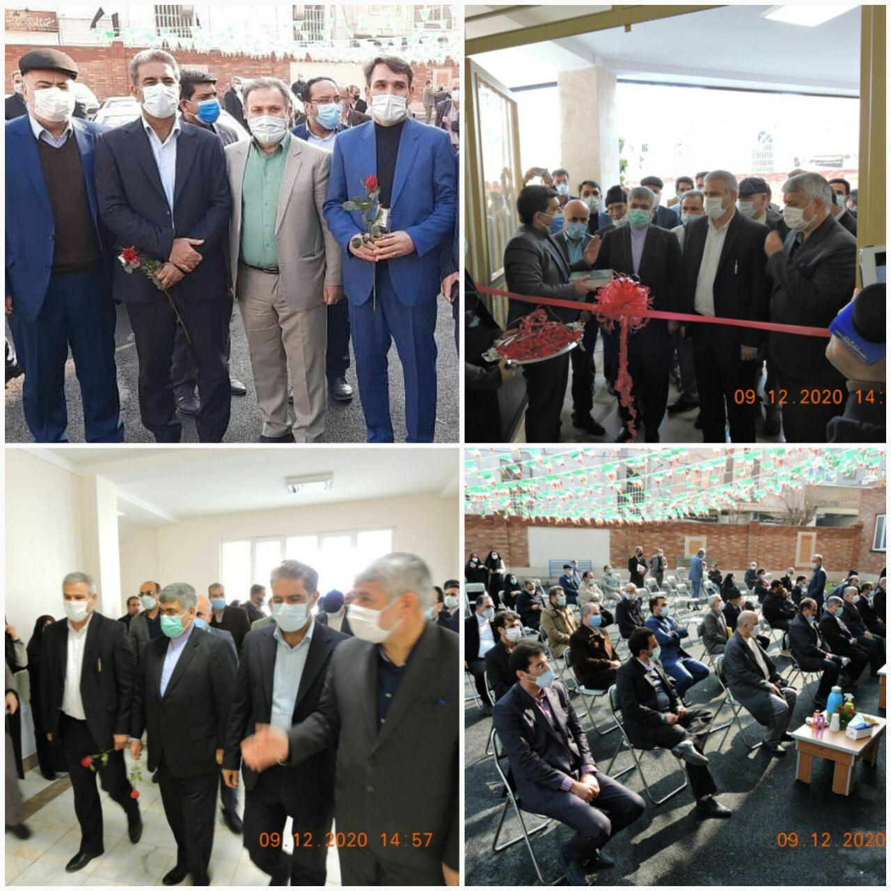 افتتاح مدرسه 14 کلاسه خیرساز در اسلامشهر
