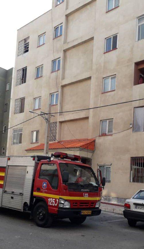 حادثه آبگرفتگی در مجتمع مسکونی با تلاش آتشنشانان رفع گردید