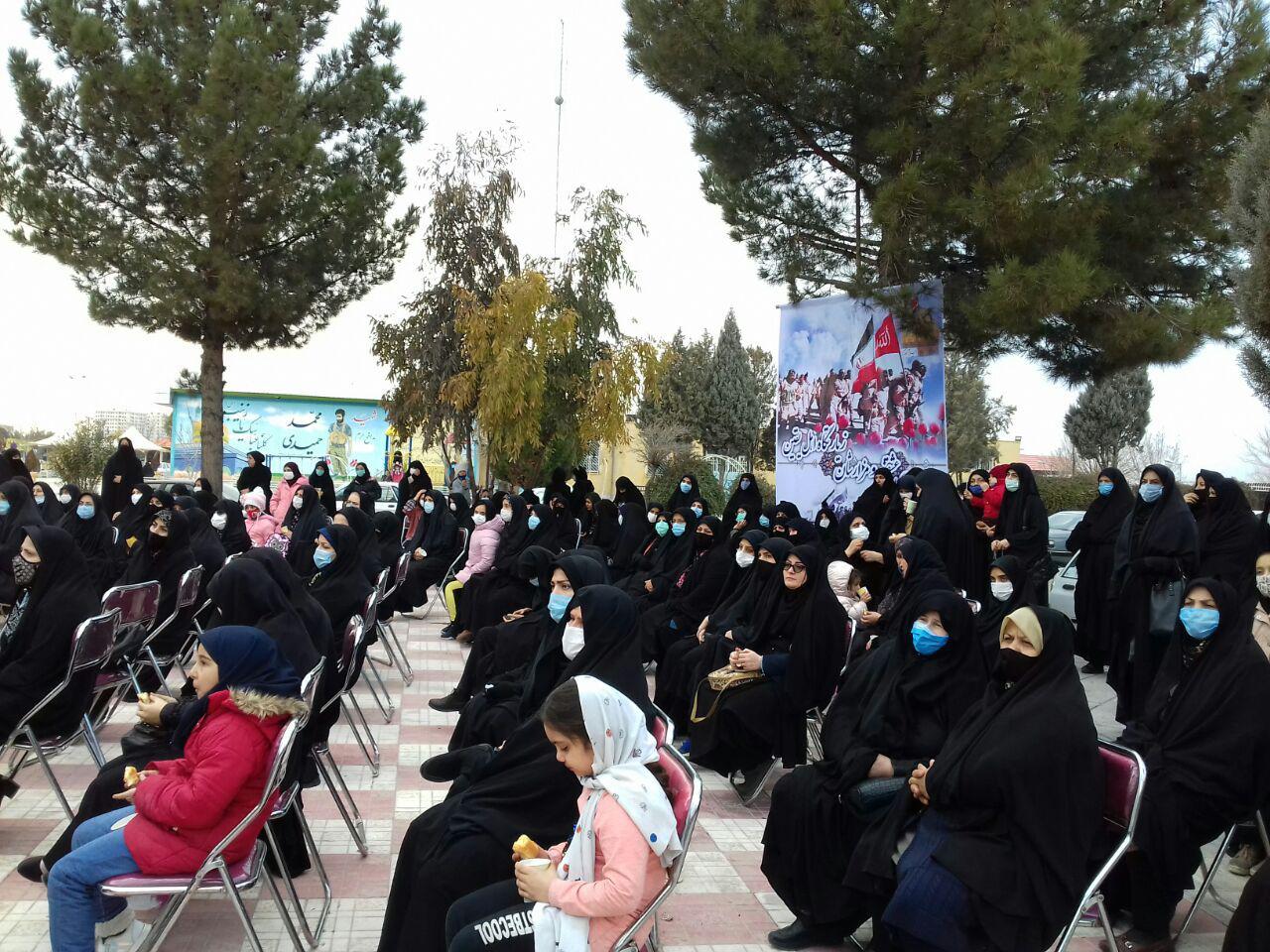 برگزاری مراسم سوگواری شهادت حضرت زهرا (س) در جوار مزار مطهر شهدای گمنام دارالسلام اسلامشهر