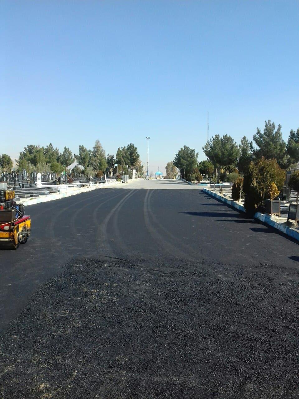 اجرای عملیات بهسازی معابر و مسیرهای منتهی به آرامستان دارالسلام