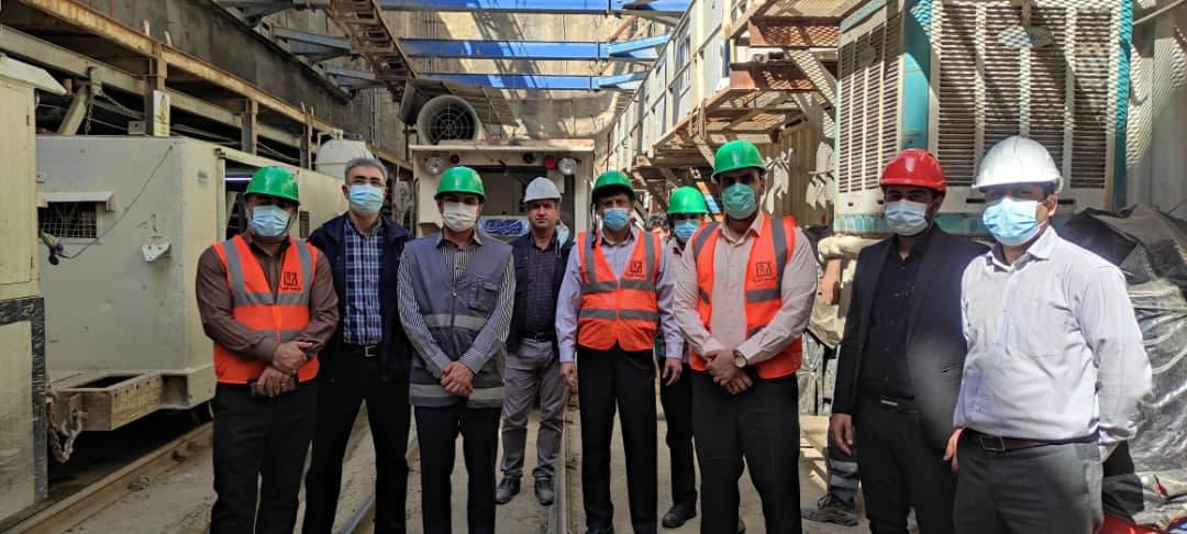 بازدید سرپرست شهرداری اسلامشهر از پروژه مترو اسلامشهر