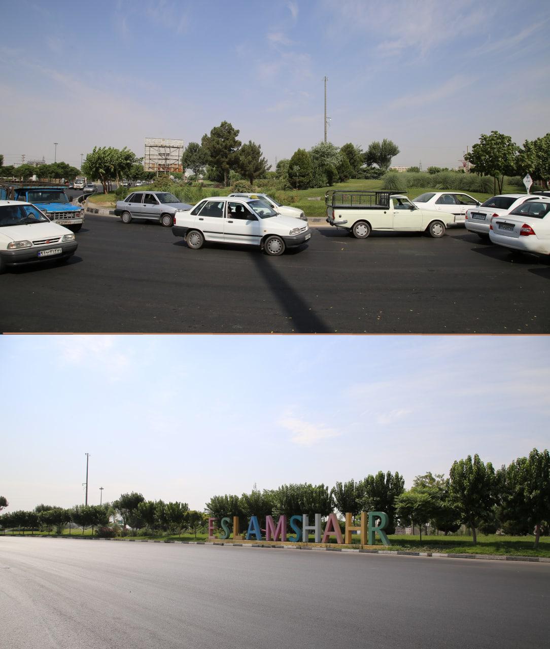رفع معضل ترافیک میدان الغدیر با اجرای طرح اصلاح هندسی میدان