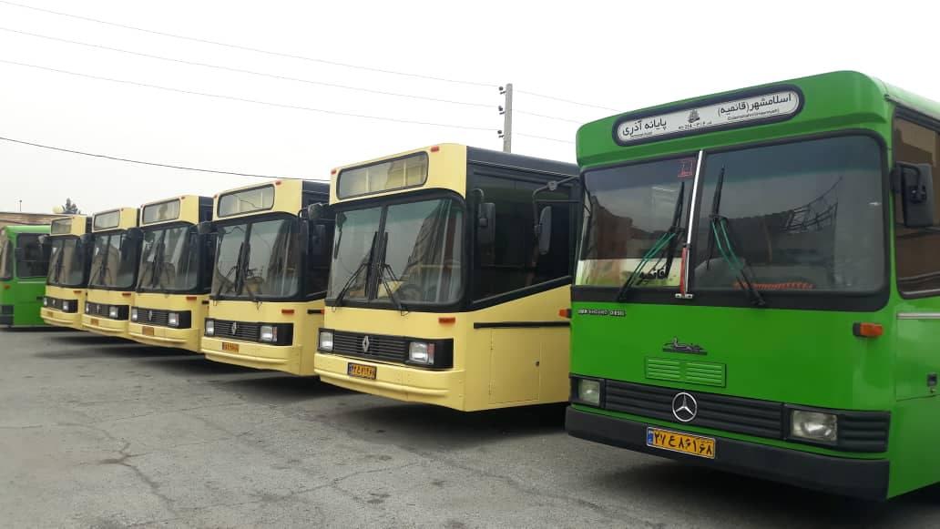 بازسازی 32 دستگاه اتوبوس ناوگان حمل و نقل شهری