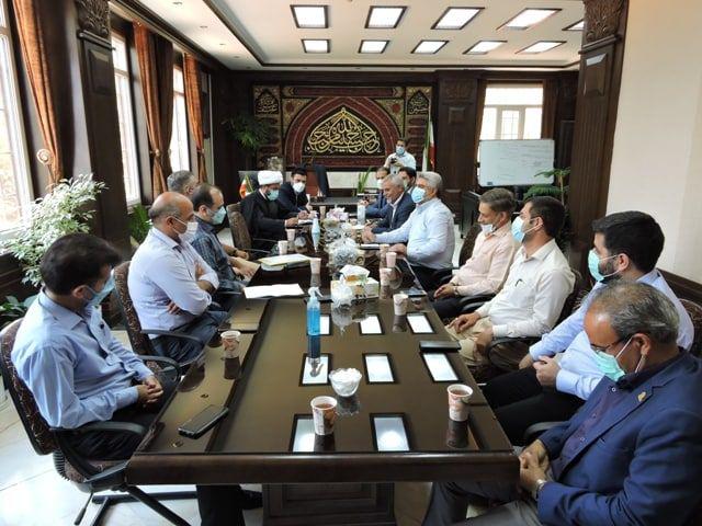 دیدار هیئت رییسه شورای اسلامی شهر با مدیر و پرسنل منطقه یک شهرداری