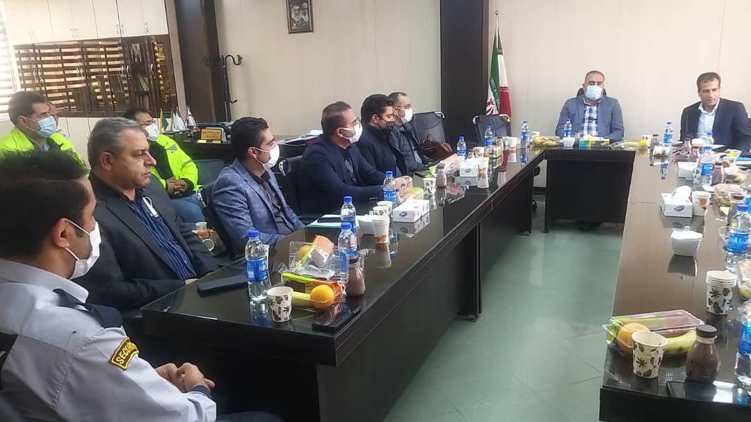 برگزاری جلسه بررسی عملکرد پیمانکاران رفت و روب شهرداری اسلامشهر