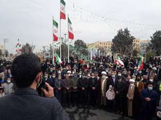 حضور گسترده و باشکوه مردم اسلامشهر در رژه خودرویی و موتوری 22 بهمن 1400