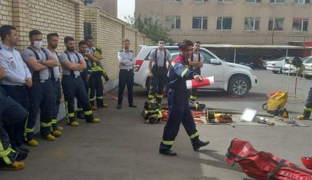 برگزاری کلاس های آموزشی امداد و نجات ویژه پرسنل آتش نشانی