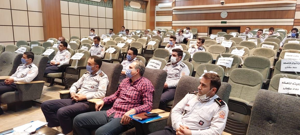 برگزاری جلسه آموزشی با موضوع پیشگیری از خودکشی و بازتوانی ویژه کارکنان سازمان آتش‌نشانی شهرداری اسلامشهر