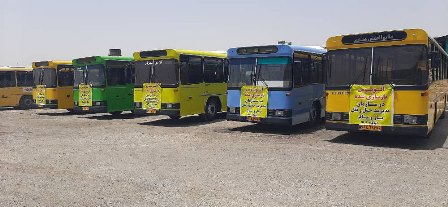 بازسازی اتوبوس های شهرداری شهریار توسط سازمان حمل و نقل بار و مسافر شهرداری اسلامشهر