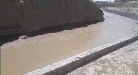 مسیر رودخانه کن در محدوده منطقه چهار شهرداری اسلامشهر باز است.