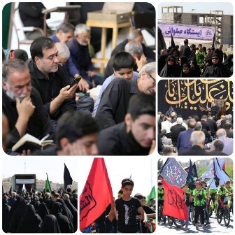 برگزاری اولین آئین پیاده روی اربعین حسینی در اسلامشهر