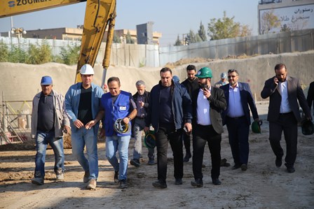 بازدید اعضای شورای اسلامی شهر و شهردار اسلامشهر از پروژه های عمرانی فعال در سطح شهر