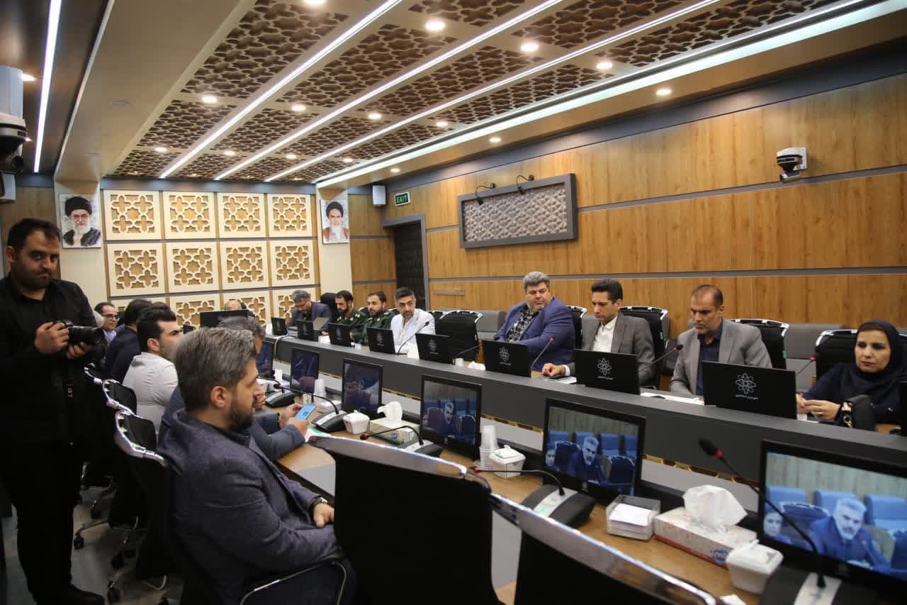 برگزاری نشست هم اندیشی و تعامل بین دستگاه های متولی، سیاست گذار و تصمیم گیر در حوزه صنعت ساخت و ساز شهری در شهرداری اسلامشهر